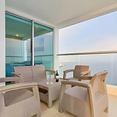 Skyline Y Mar Piso 33 Con Vista *